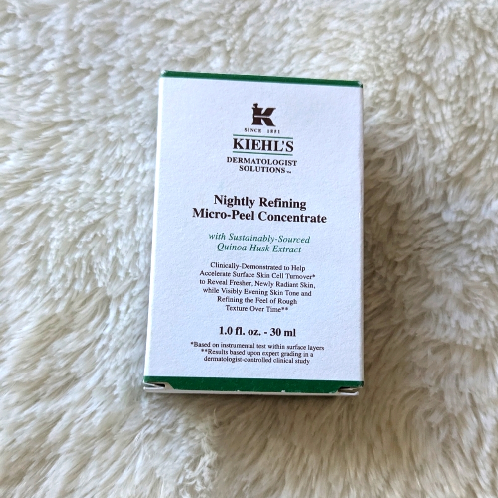 Kiehl's Green and White Micro-Peel Concentrate